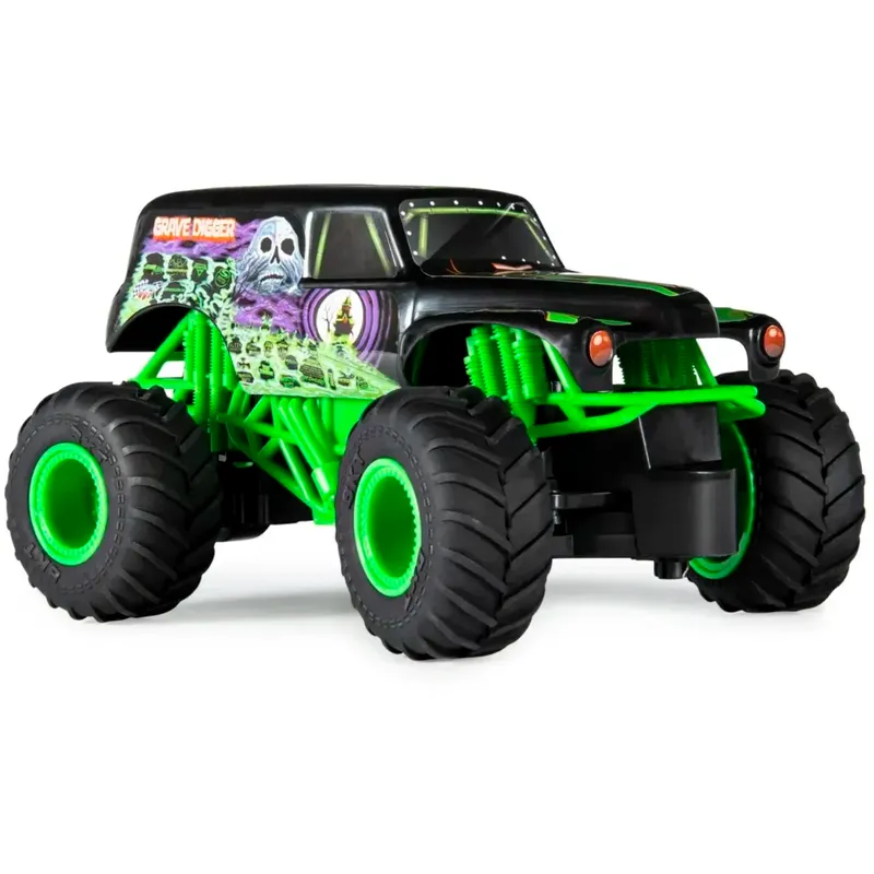 Grave Digger - Radiostyrd - Monster Jam - 18 cm