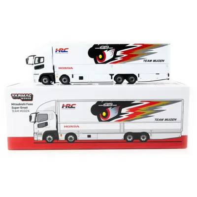 Mitsubishi Fuso Super Great - TEAM MUGEN - TRUCK64 - Tarmac Works - 1:64
