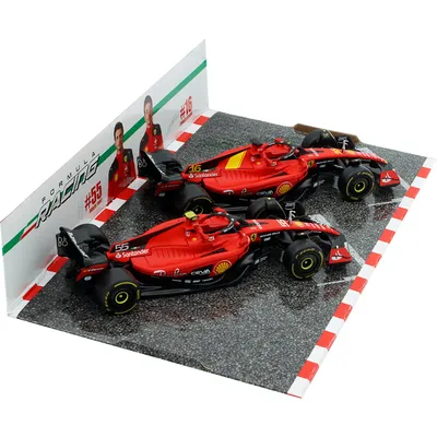 Ferrari SF-23 - 2-pack - Sainz och Leclerc - Bburago - 1:43