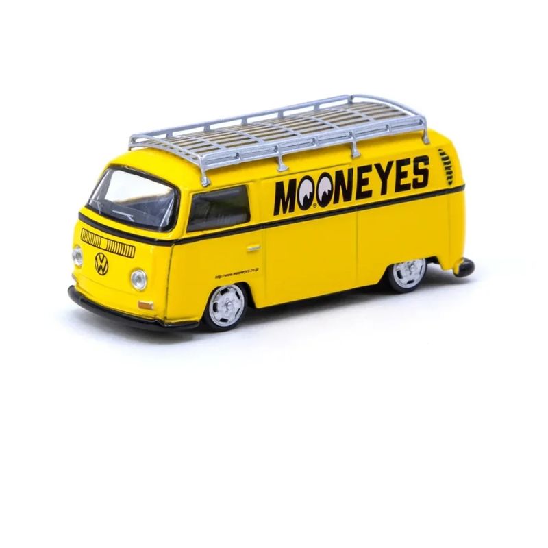 Volkswagen T2 Panel Van - Mooneyes - Schuco x Tarmac - 1:64