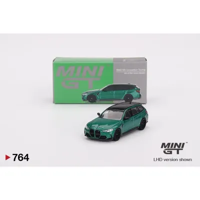 BMW M3 Competition Touring - Grön - 764 RHD - Mini GT - 1:64