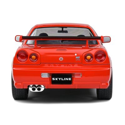 Nissan Skyline GT-R (R34) - 1999 - Röd - Solido - 1:18