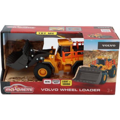 SKADAD FÖRPACKNING - Hjullastare - Volvo Wheel Loader - Majorette Grand Series