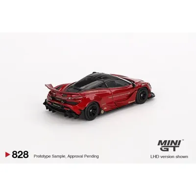 McLaren 720S LB★Works - Gem Red - 828 - Mini GT