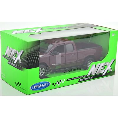 Dodge RAM 1500 2019 Pickup - Brun - Welly 1:27