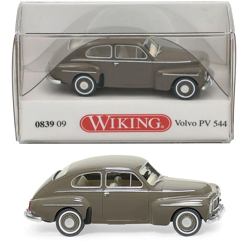 Volvo PV 544 - 1958 - Beige / Grå - Wiking - 1:87