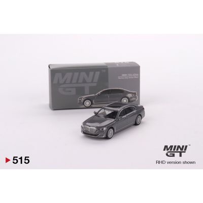 BMW 750Li xDrive - Grå - 515 - Mini GT - 1:64