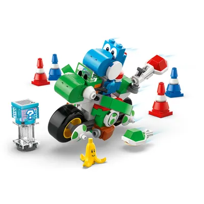 Yoshi Bike - Light-Blue Yoshi - Mario Kart - 72031 - LEGO