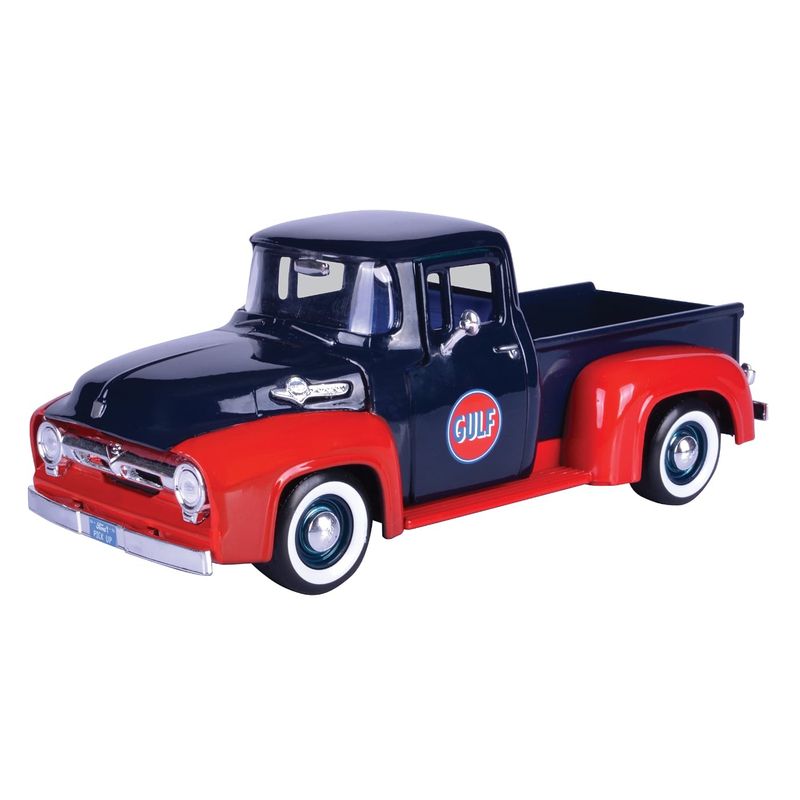 1956 Ford F-100 Pickup - Gulf - Motormax - 1:24