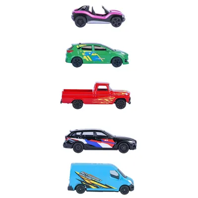 5-pack med Leksaksbilar från Majorette
