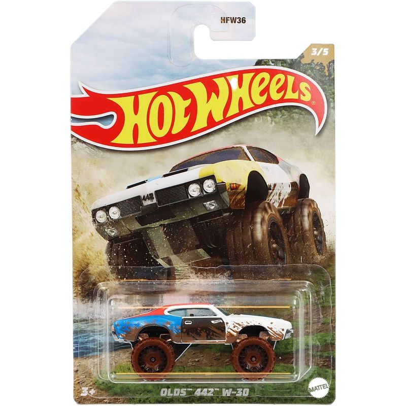 OLDS 442 W-30 - Mud Runners - Hot Wheels