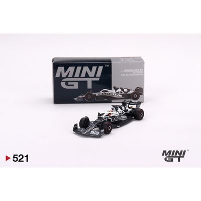 F1 - AlphaTauri - AT03 - #22 Yuki Tsunoda - Mini GT - 1:64