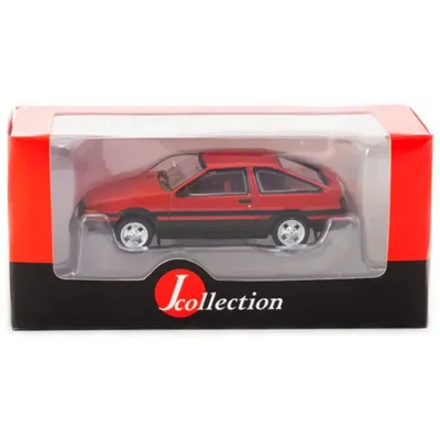 Toyota Sprinter Trueno (AE86) - Röd - J-Collection - 1:64