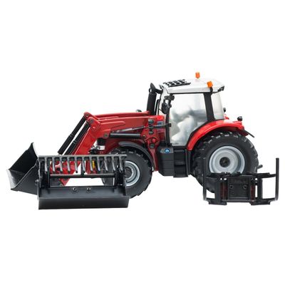 Massey Ferguson 6616 med frontlastare - Britains - 1:32