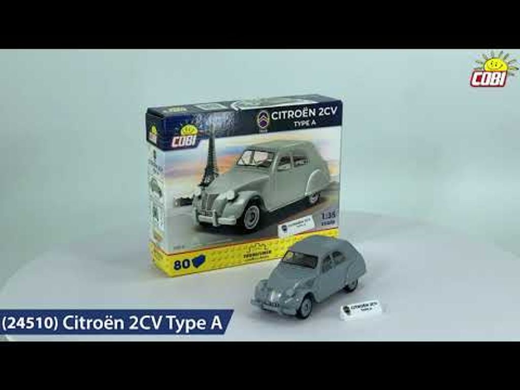 Citroën 2CV Type A - Grå - 24510 - COBI - 1:35
