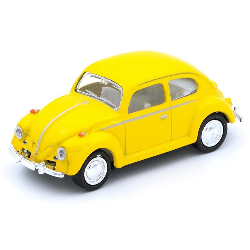 Volkswagen Classical Beetle (1967) - Kinsmart - 1:64 - Gul