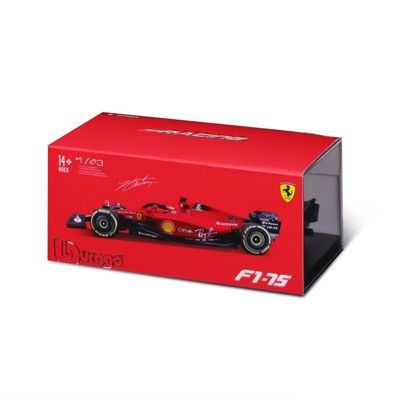 Fynd - F1 - Ferrari - F1-75 - Charles Leclerc #16 - Bburago - 1:43