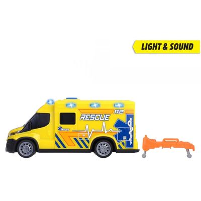 Iveco Daily Ambulance - Ljud och Ljus - Dickie Toys