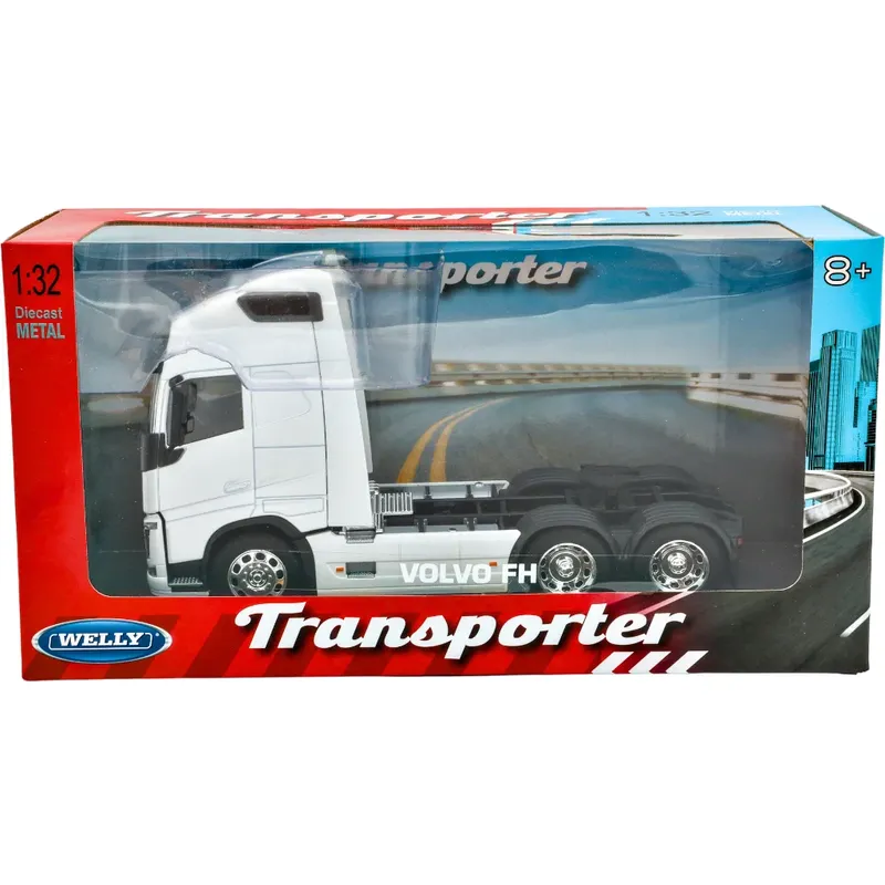 Volvo FH 500 - Dragbil - Vit - Welly - 1:32