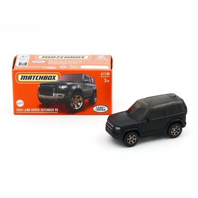 2020 Land Rover Defender 90 - Svart - Power Grab - Matchbox