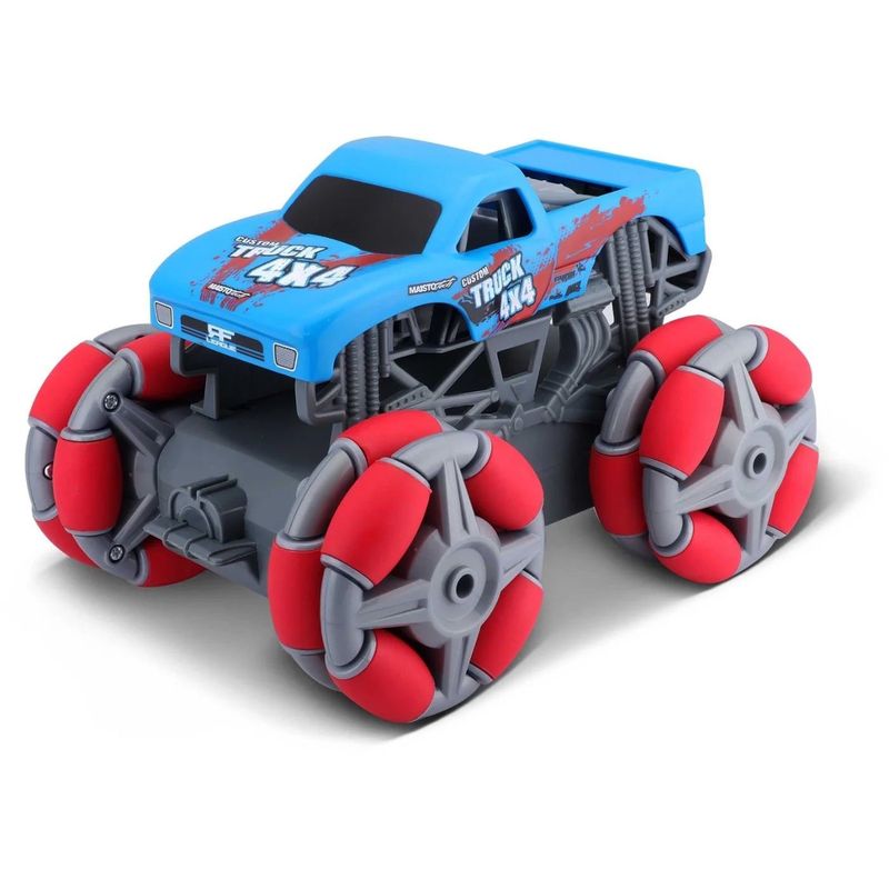 Cyklone Monster - Radiostyrd driftbil - Tech R/C - Maisto - Blå