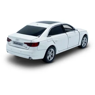 Audi A4L 45 TFSI - Vit - Ljud & Ljus - Tayumo - 1:32