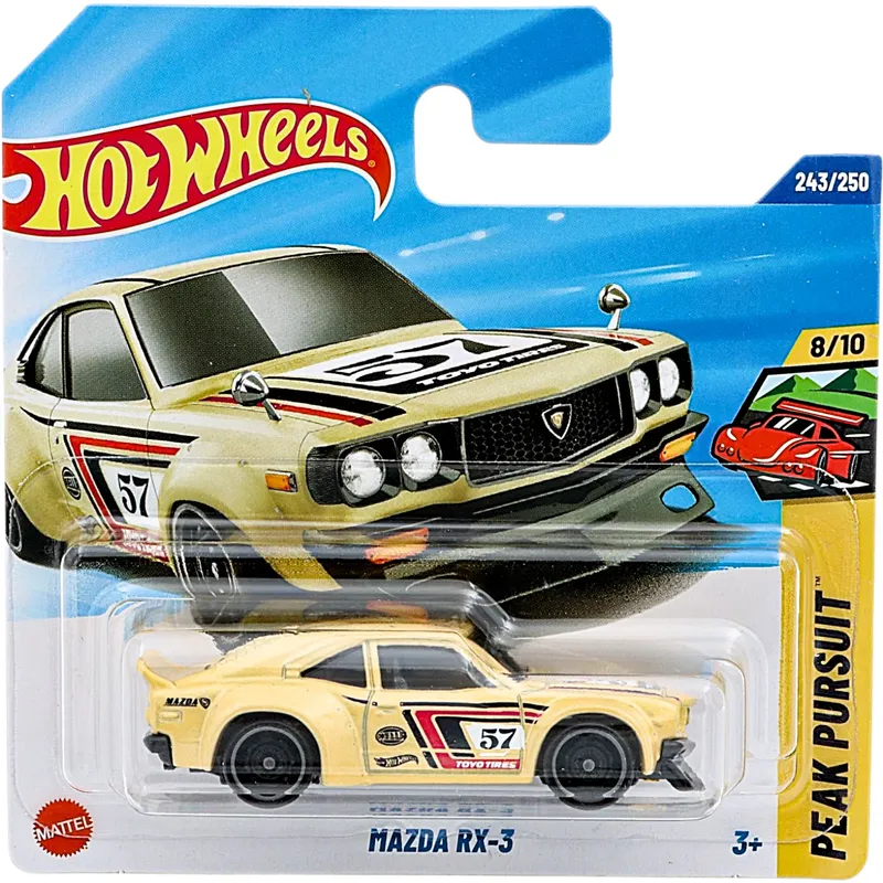 Mazda RX-3 - Gul - Peak Pursuit - Hot Wheels