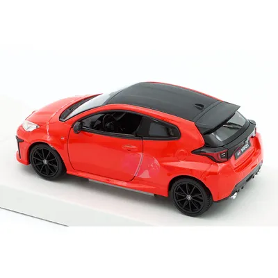 Toyota GR Yaris - 2021 - Röd - Maisto - 1:24