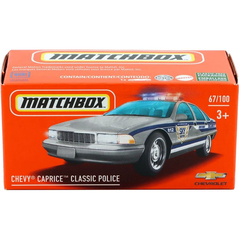 Chevy Caprice Classic Police - Power Grab - Matchbox