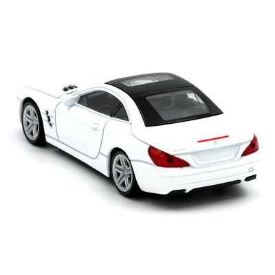 12 Mercedes-Benz SL 500 - Vit - Welly - 1:43