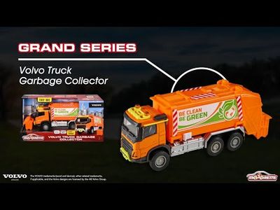 Sopbil Volvo Truck Garbage Collector Majorette Grand Series