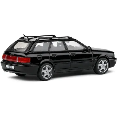 Audi Avant RS2 - 1995 - Svart - Solido - 1:43