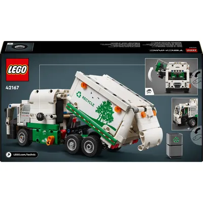 Mack LR Electric Garbage Truck - Technic - 42167 - LEGO