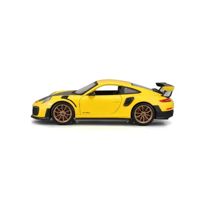Porsche 911 GT2 RS - Gul / Svart - Maisto - 1:24