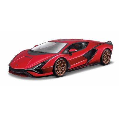 Lamborghini Sián FKP 37 - 2019 - Röd - Bburago - 1:18