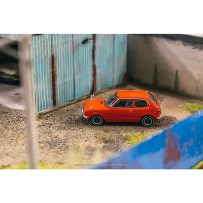 SKADAD FÖRPACKNING - Honda Civic (SB1) - Orange - Tarmac x J Collection - 1:64