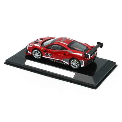 Ferrari 488 Challenge Evo - 2020 - Röd - Bburago - 1:43