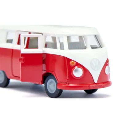 Volkswagen T1 Bus - Röd och Vit - 2361 - Siku - 1:50