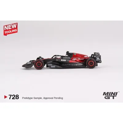 Alfa Romeo F1 Team KICK C43 - Zhou Guanyu - Mini GT - 1:64