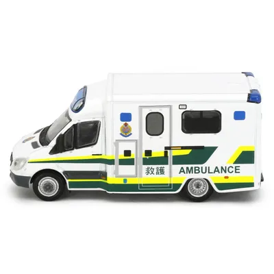 Mercedes-Benz Sprinter Ambulance - Hong Kong - Tiny - 1:76