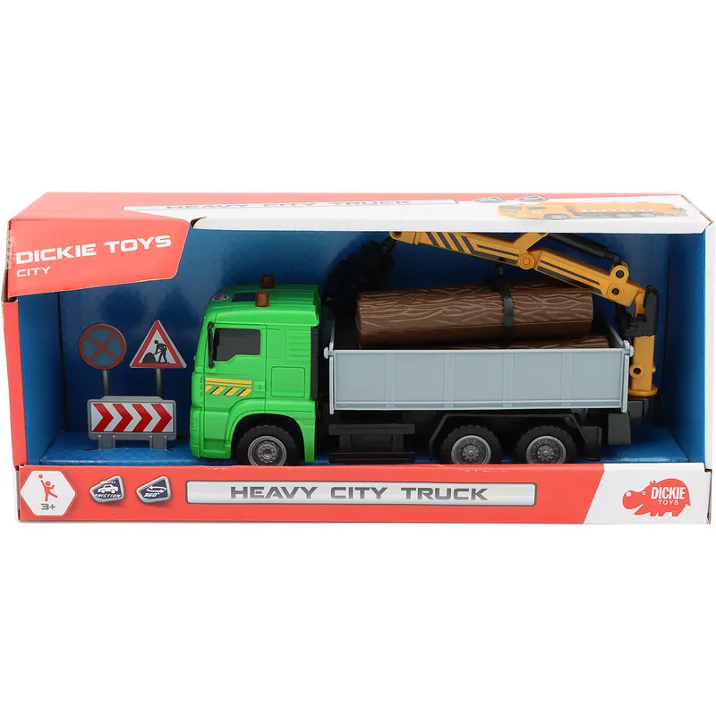 Timmerbil - Heavy City Truck - Dickie Toys