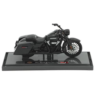 2017 Road King Special - Harley - Svart - Maisto - 1:18