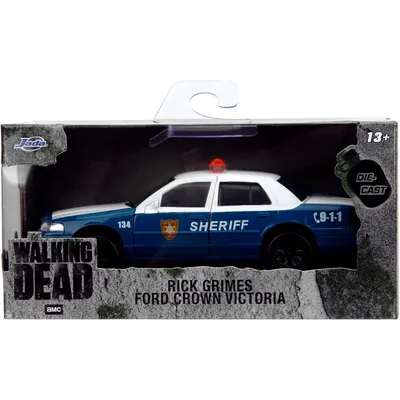 Ford Crown Victoria - Rick Grimes - The Walking Dead - Jada - 13 cm