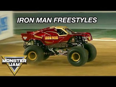 Iron Man - Marvel - Monster Jam - Monster Truck - 10 cm