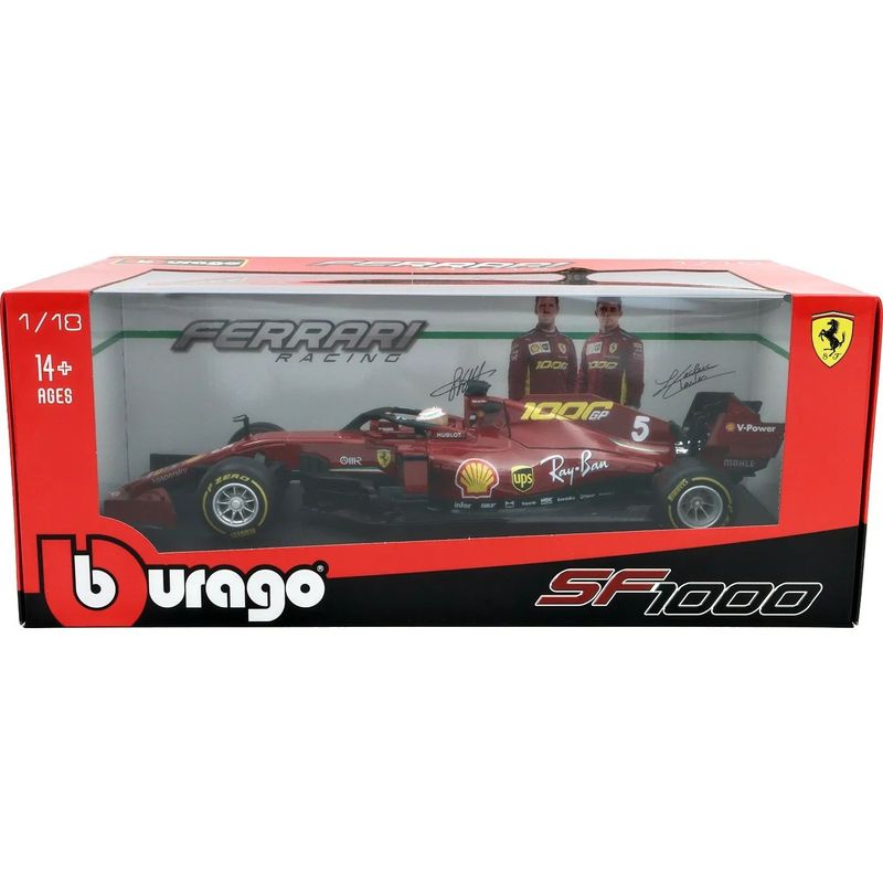 F1 - Ferrari - SF1000 - Sebastian Vettel #5 - Bburago - 1:18
