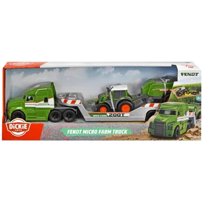 Fendt Micro Farm Truck - Dickie Toys - 32 cm