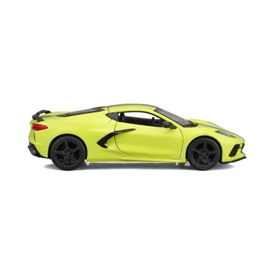 2020 Chevrolet Corvette Stingray Coupe Z51 - Gul - Maisto - 1:24