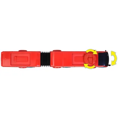 Volvo City Bus - Röd - Dicke Toys - 40 cm