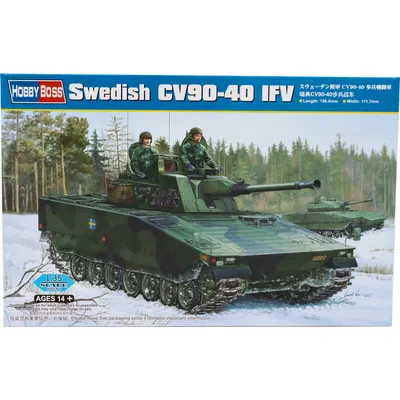 Swedish CV90-40 IFV - Stridsfordon 90 - 82474 - Hobby Boss - 1:35