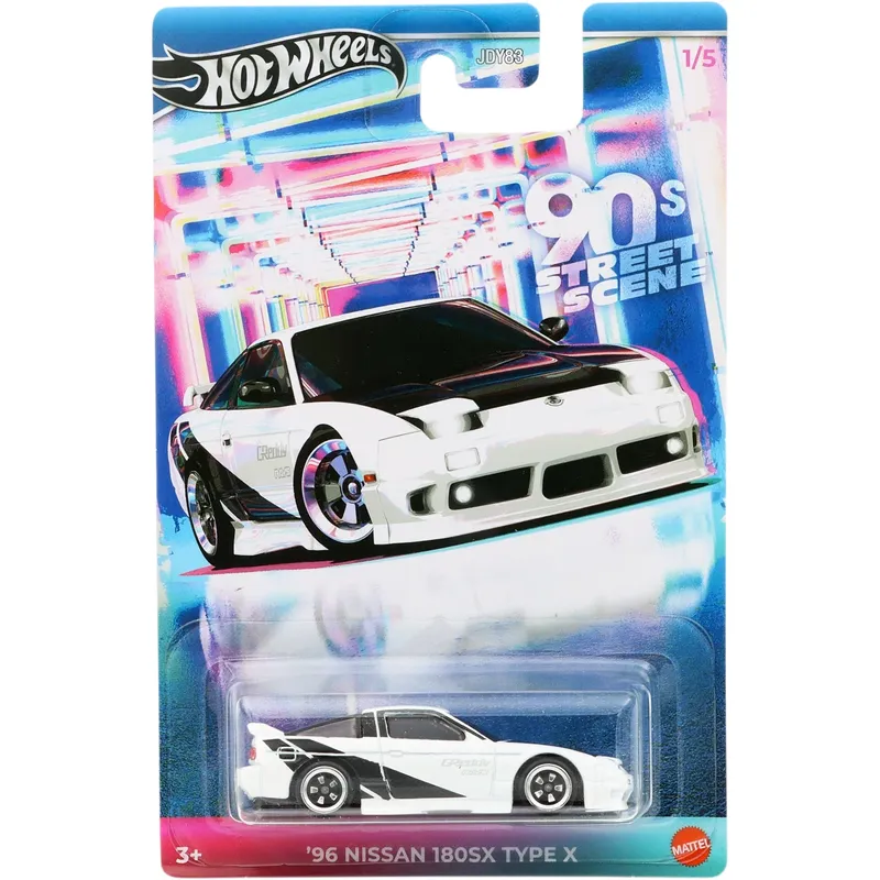 '96 Nissan 180SX Type X - 90s Street Scene - Hot Wheels